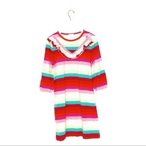 J Crew Crewcuts Dress Girls Size 12 NWT red yellow green pink and white